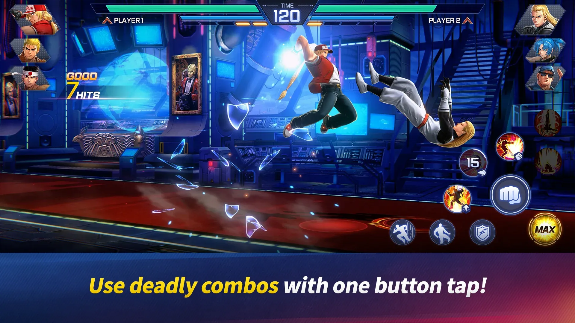 The King of Fighters ARENA gameplay 1.webp