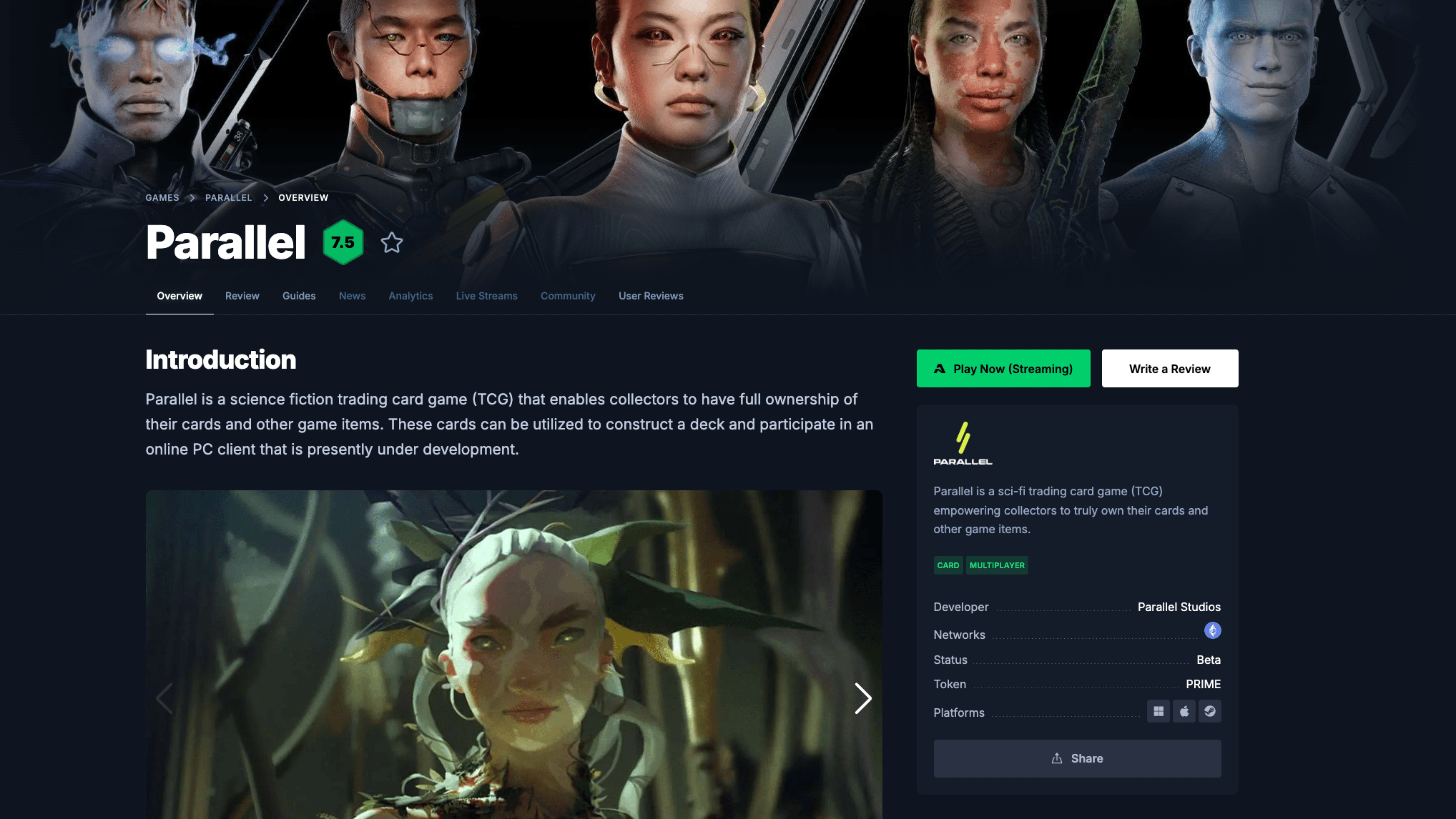 Jouez à Parallel via le Cloud Gaming, en exclusivité sur GAM3S.GG image