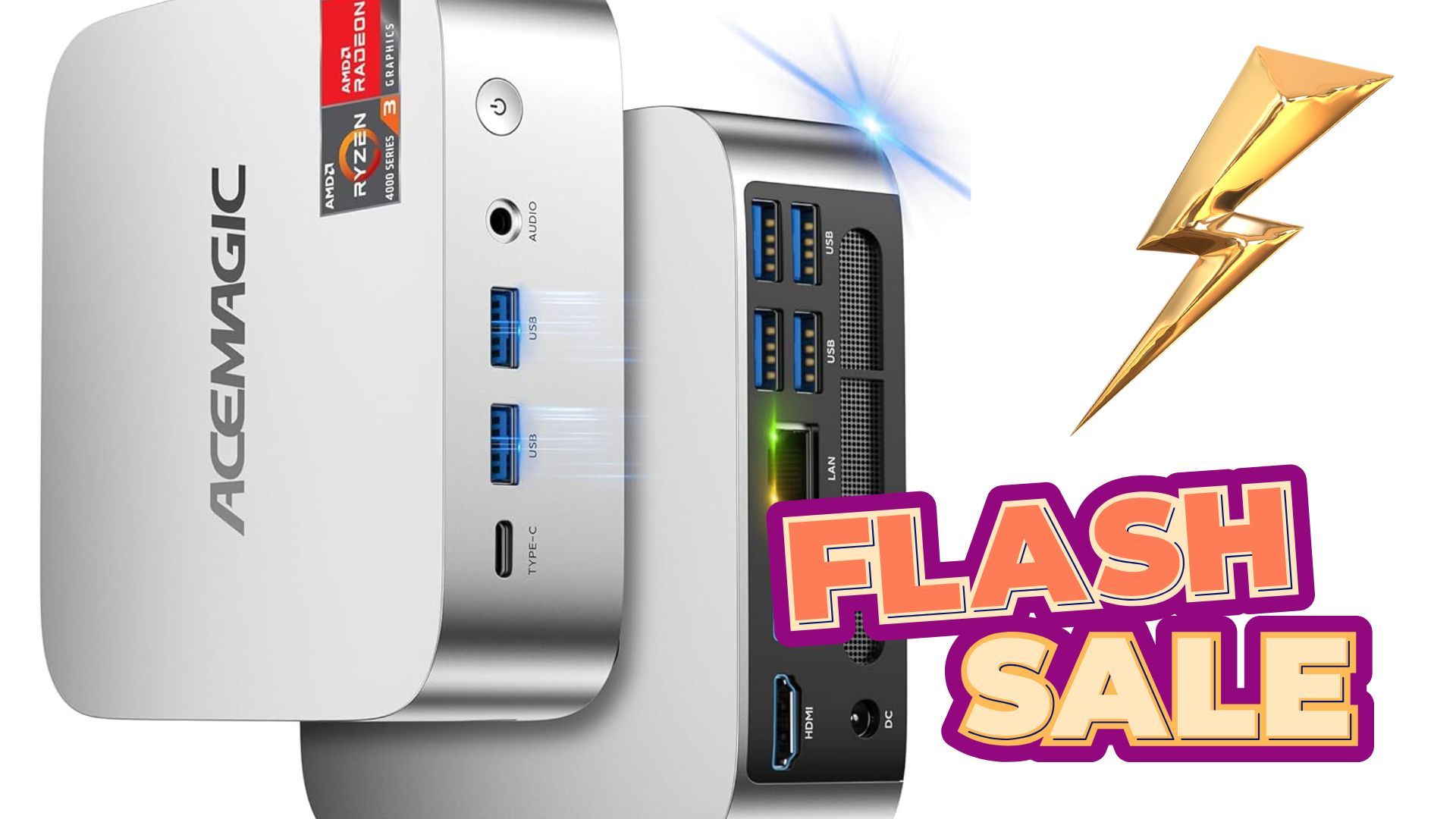 Acemagic K1 Mini PC Ryzen 4300U Diskon image