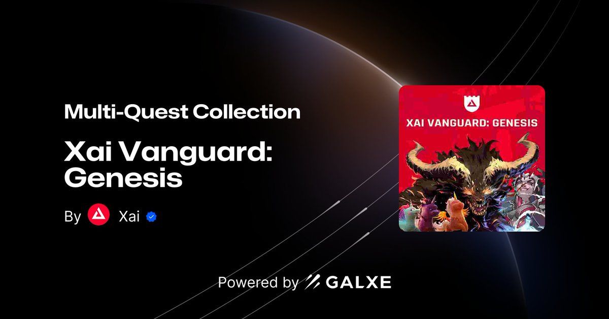 Xai Foundation ने Xai Vanguard: Genesis Activation की घोषणा की image