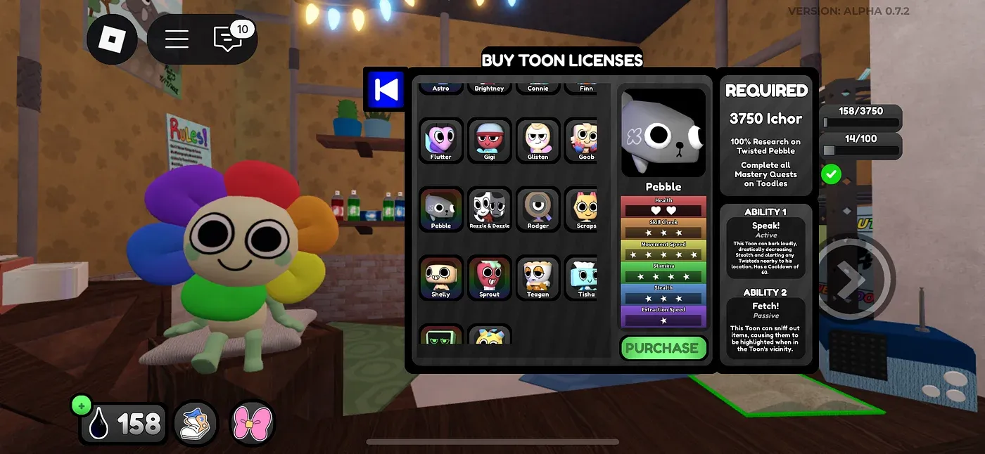 Choose your first Toon wisely