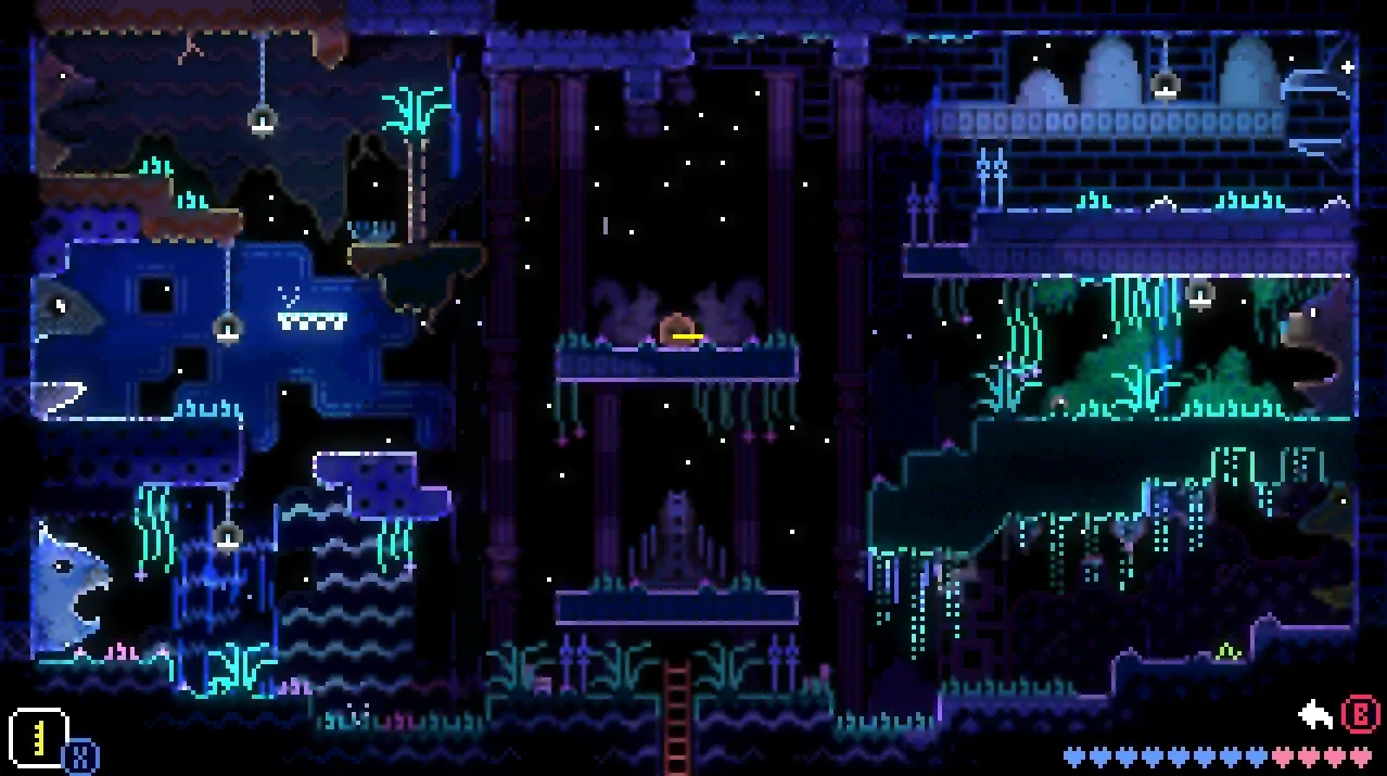 Animal Well hidden depths