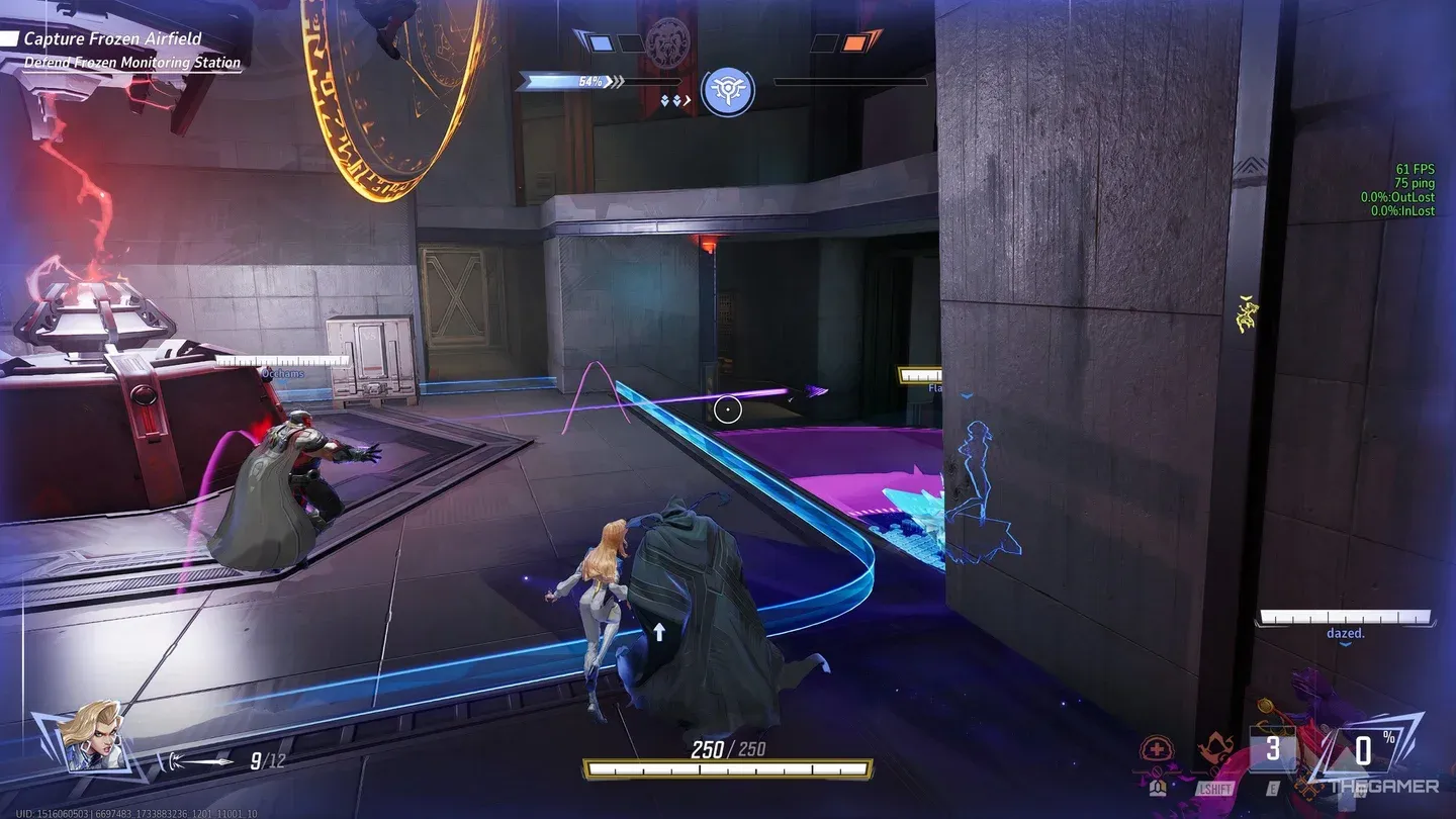 Dark Teleportation invisibility buff