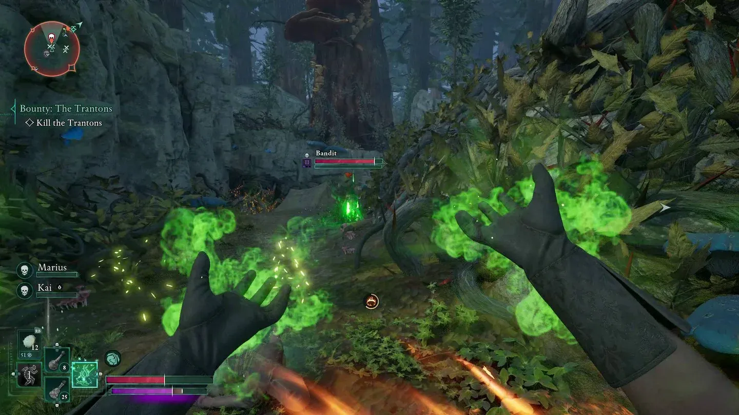 Arcane Veil in actie