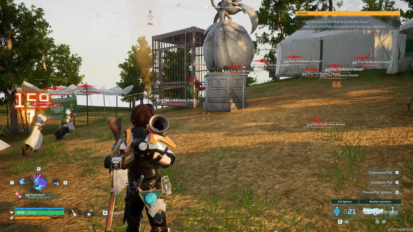 Syndicate Camps hide free Pals