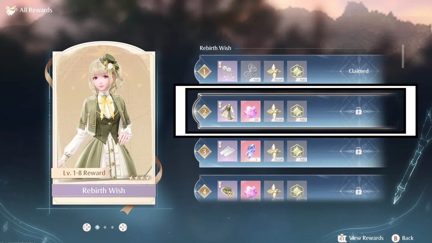 Kilo companion reward outfits