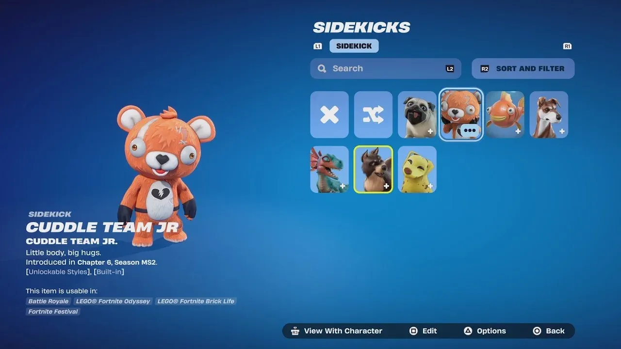 Panda Team Jr in your locker