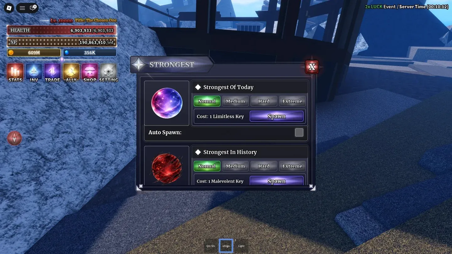 Boss Summoner key exchange