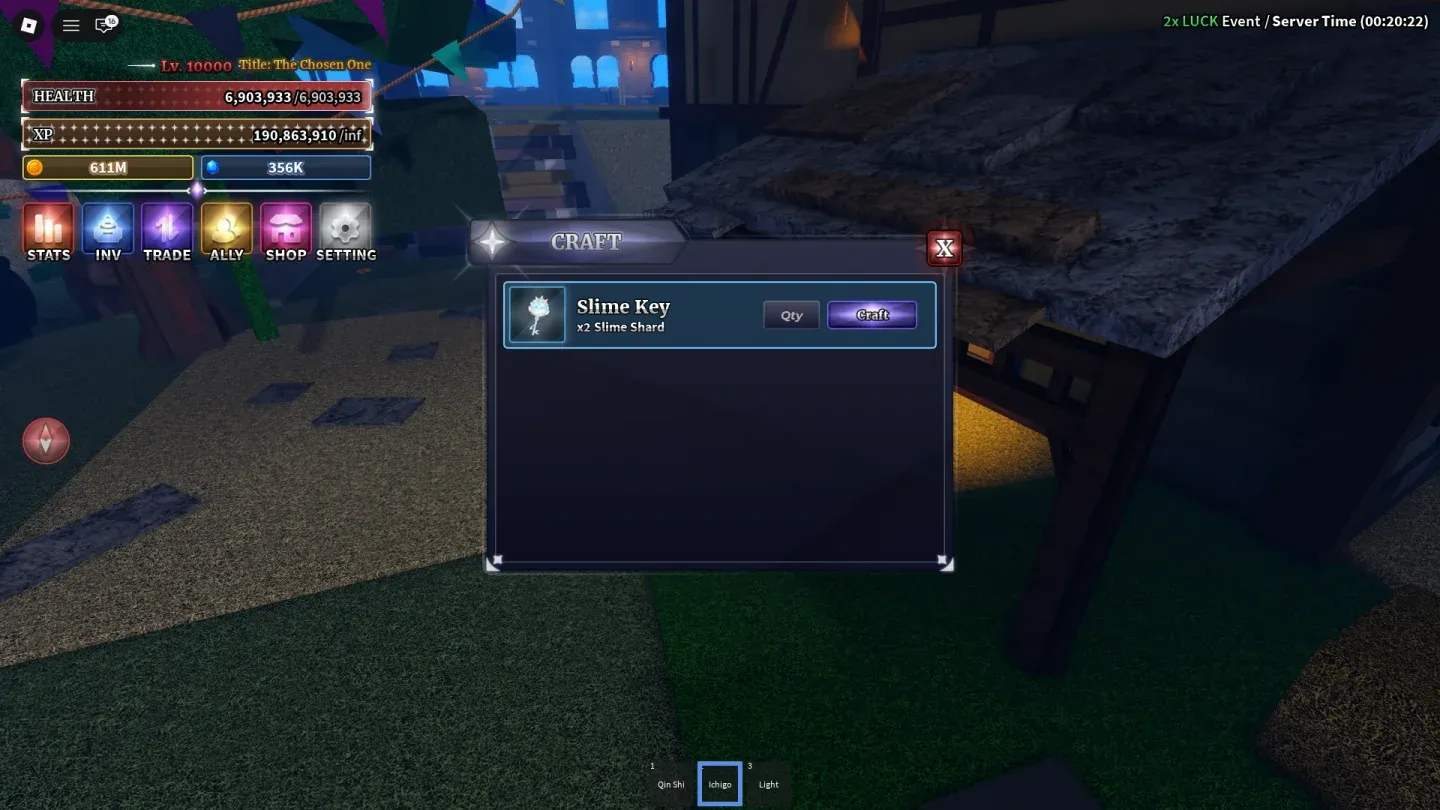 Crimson Demon spawn point