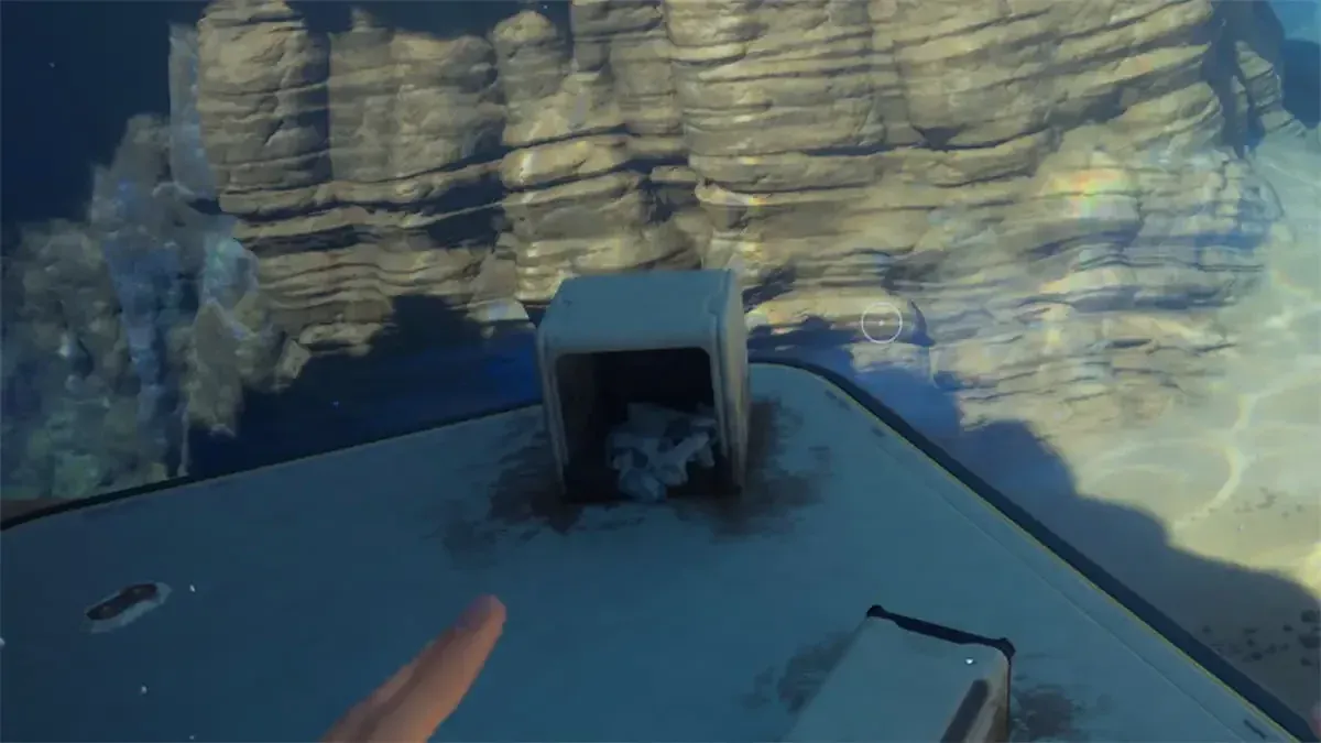 Floor Locker inside Cicada wreck