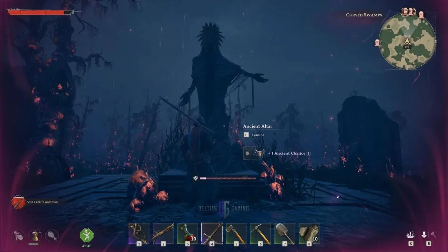Ancient Altar offering location