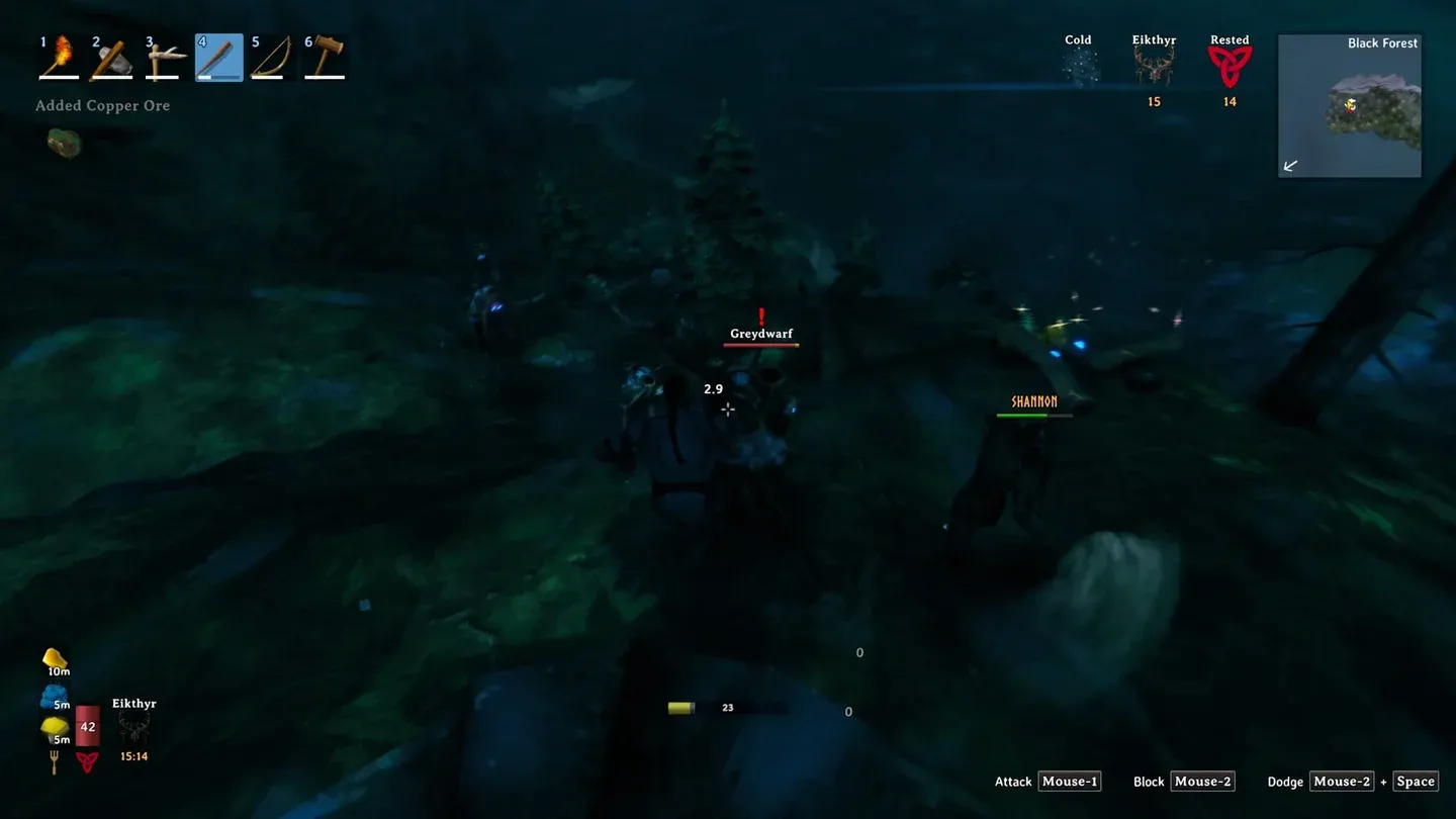 Greydwarf Shaman uses poison attacks