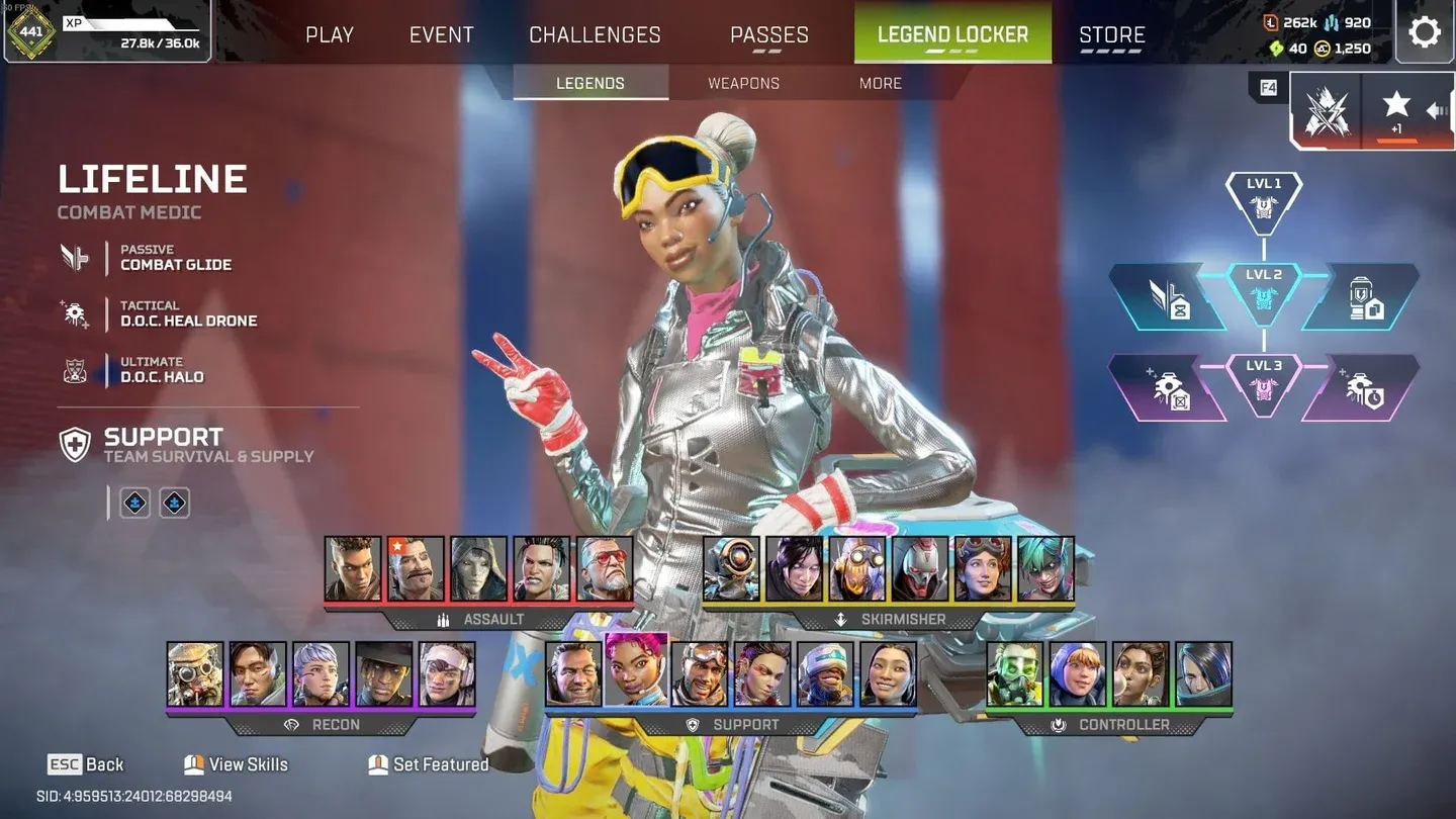 Lifeline's reworked ability kit