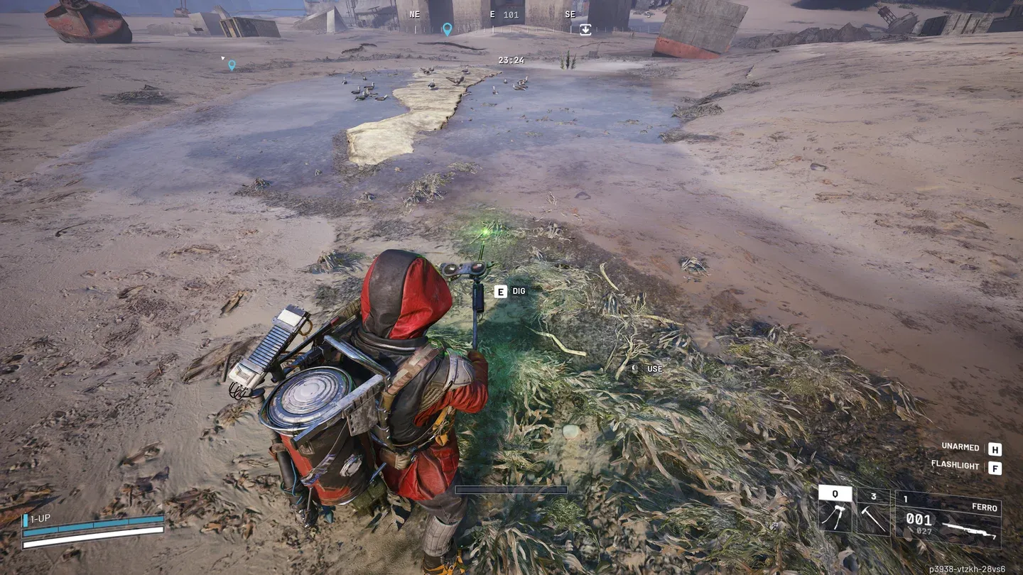 Dockmaster's Detector in use