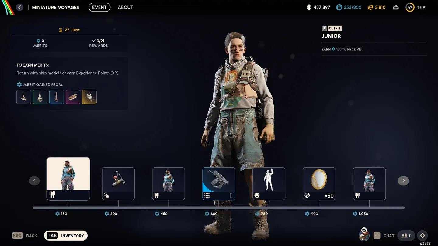 Last Resort reward track overview
