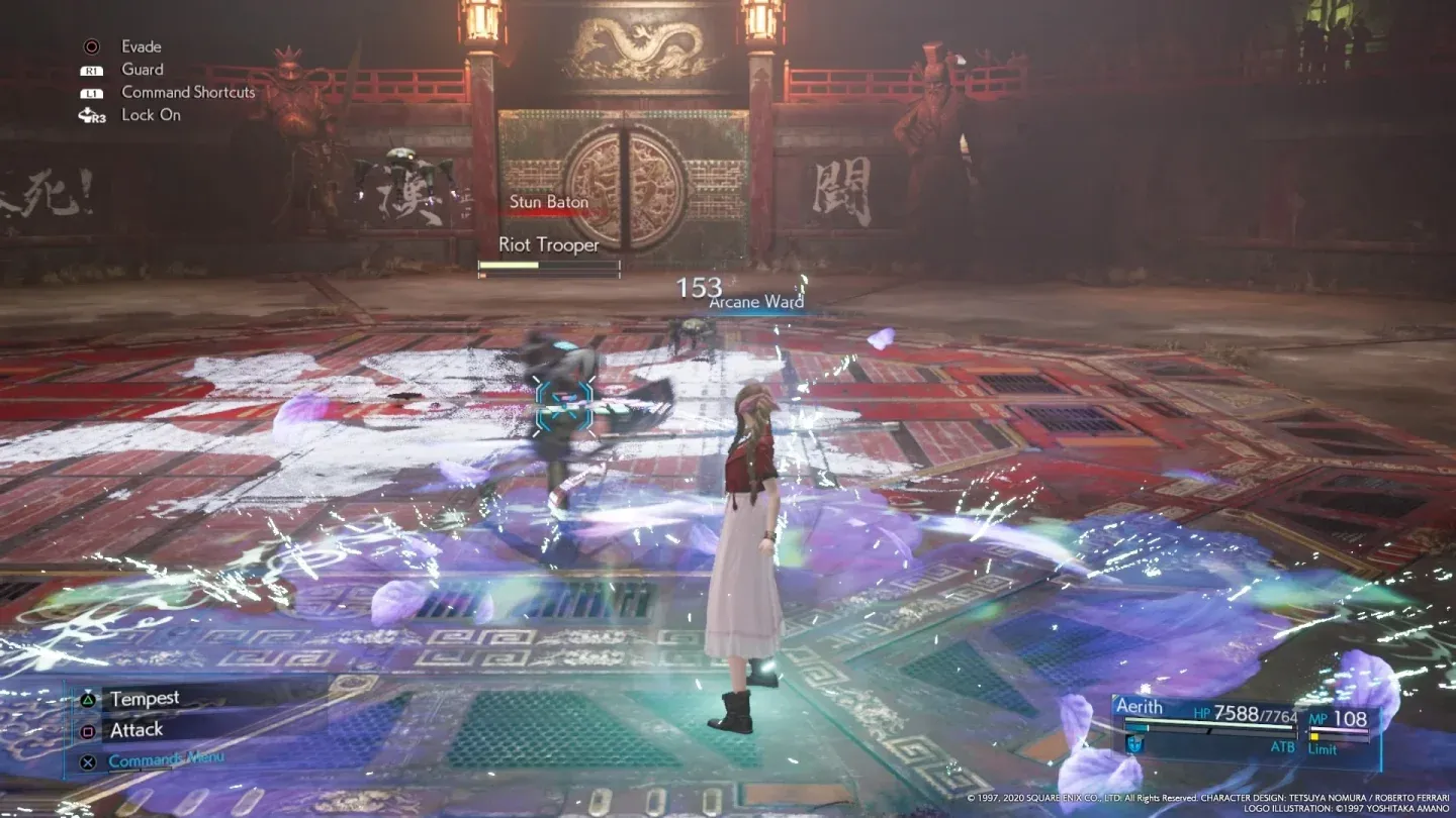 Arcane Ward burst setup