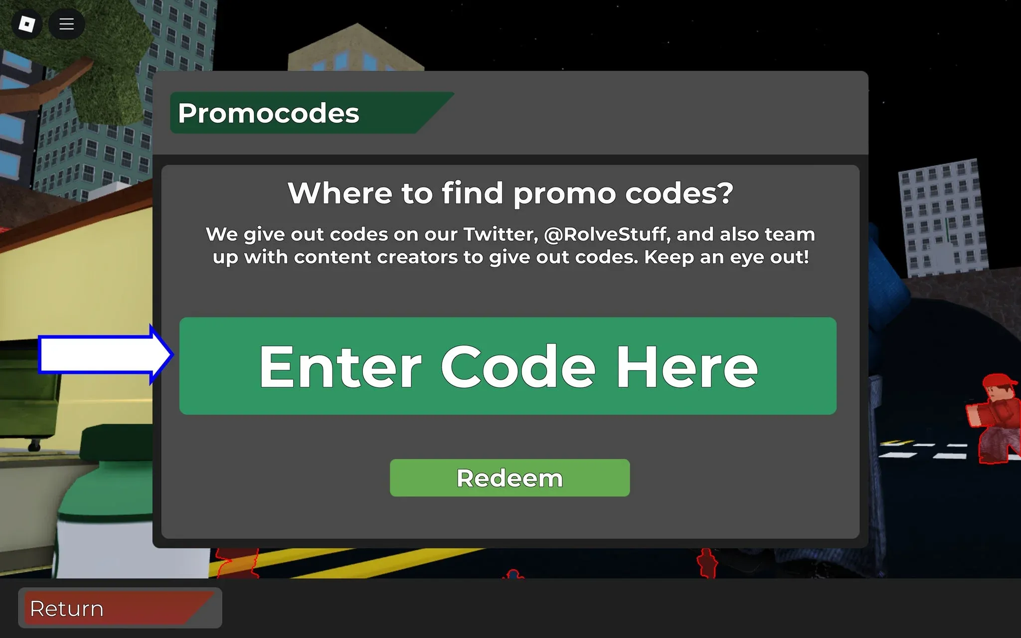 Arsenal Roblox Codes for April 2026