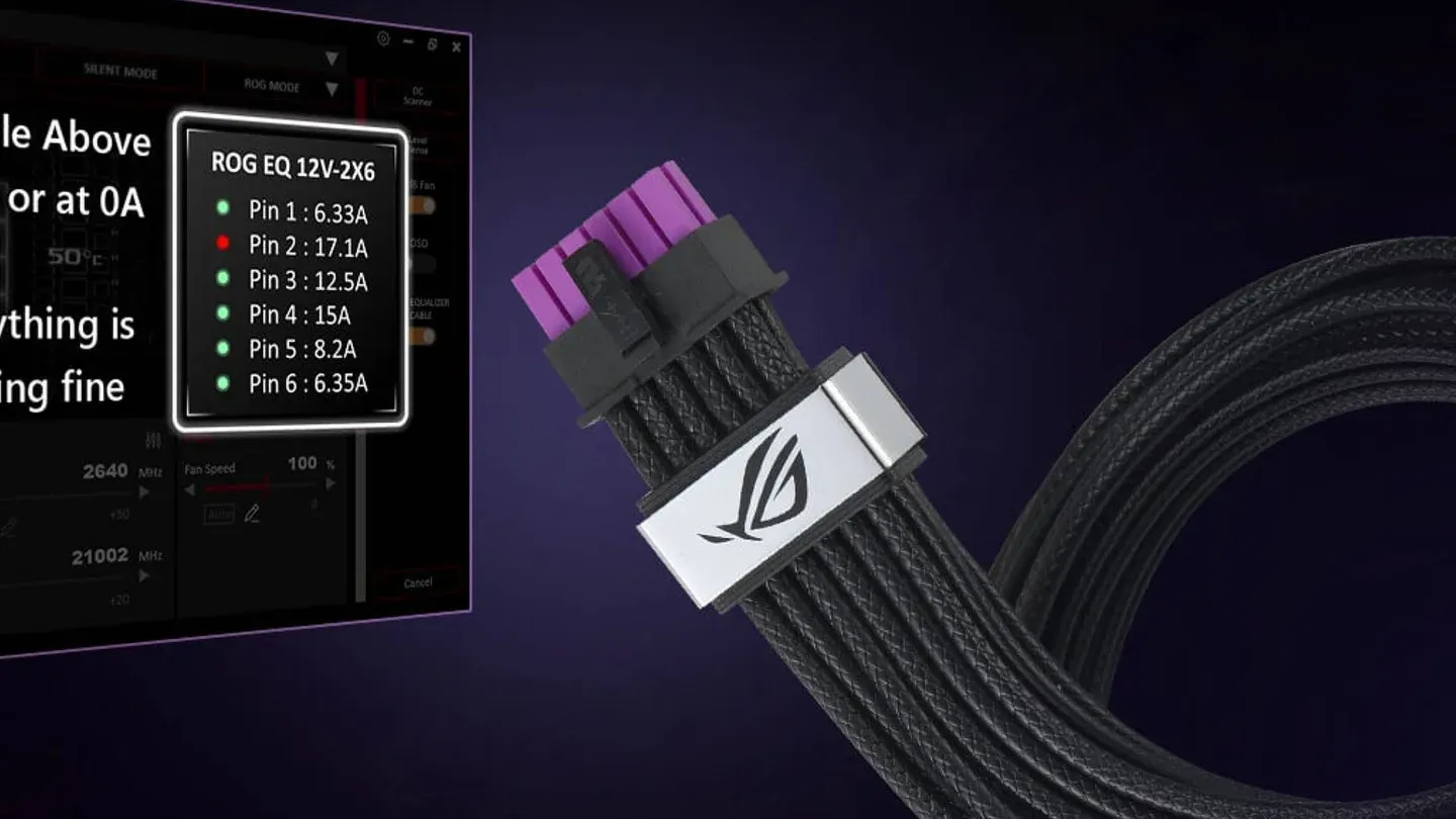 Asus ROG Equalizer Cable Aims to Stop Your GPU Port From Melting
