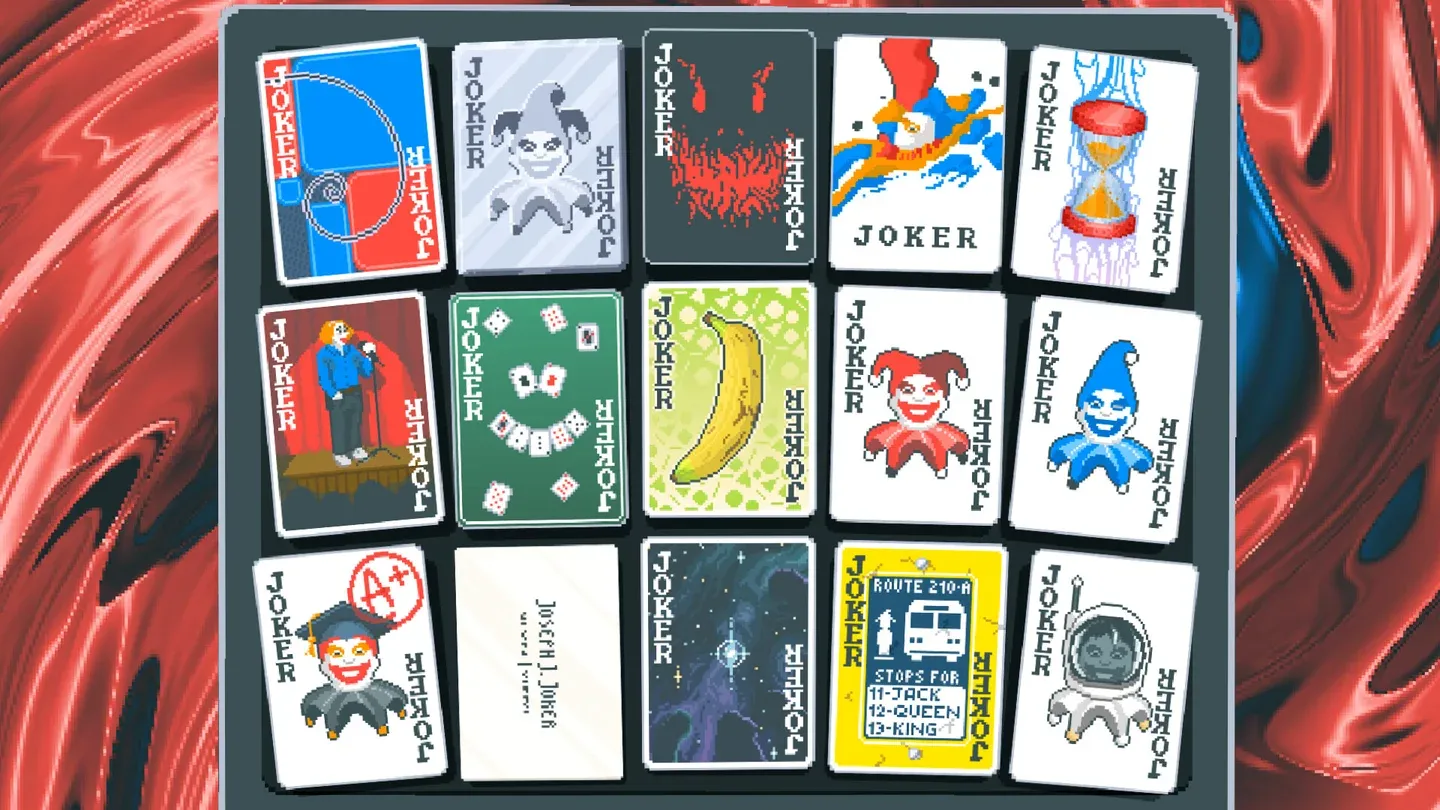 Balatro's iconic joker screen