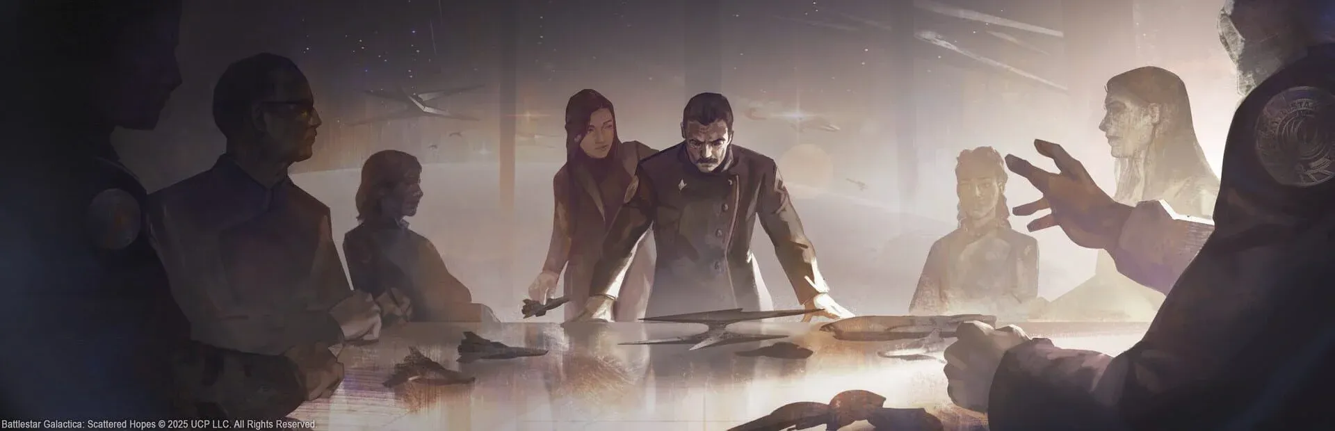 Battlestar Galactica: Scattered Hopes Banner