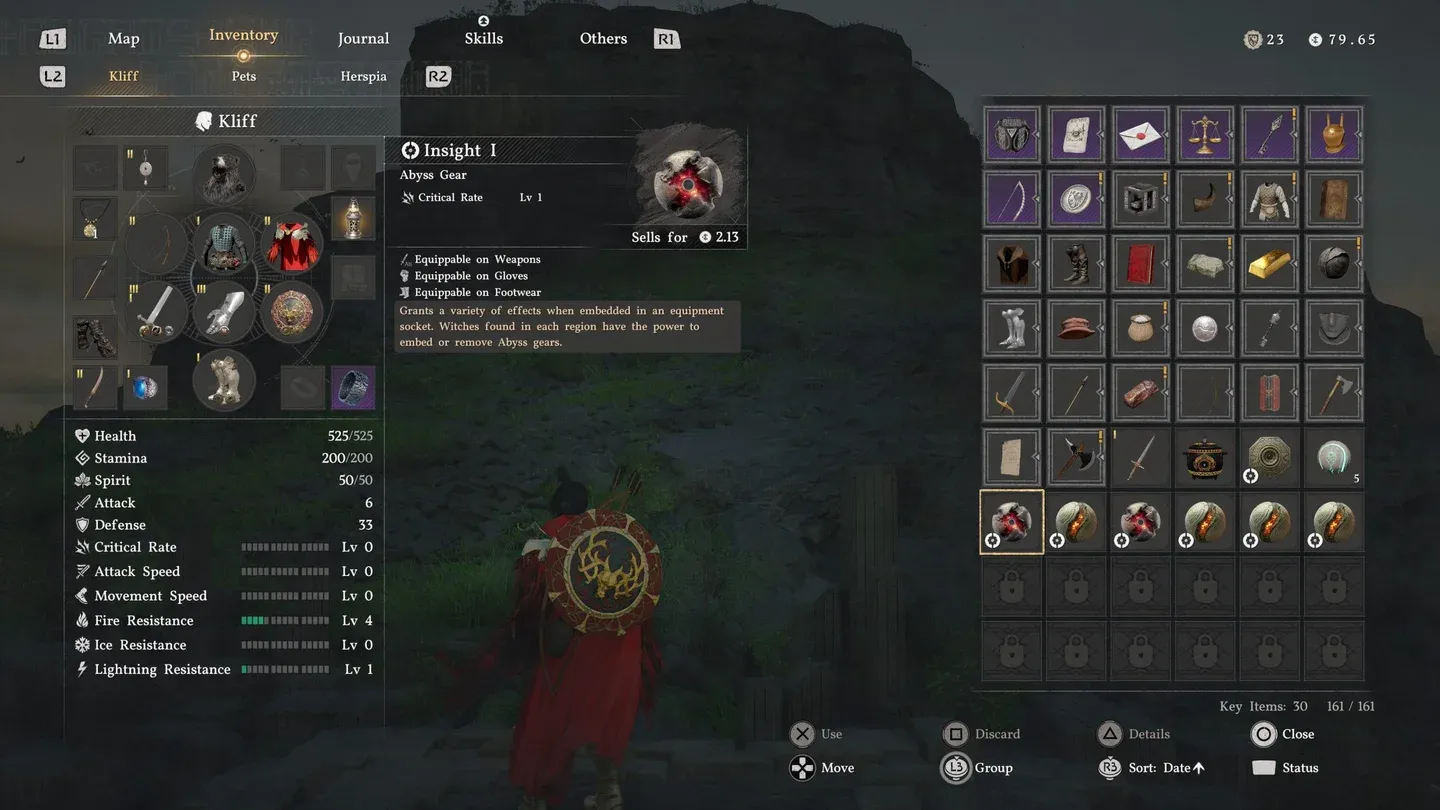Abyss Artifact progression system