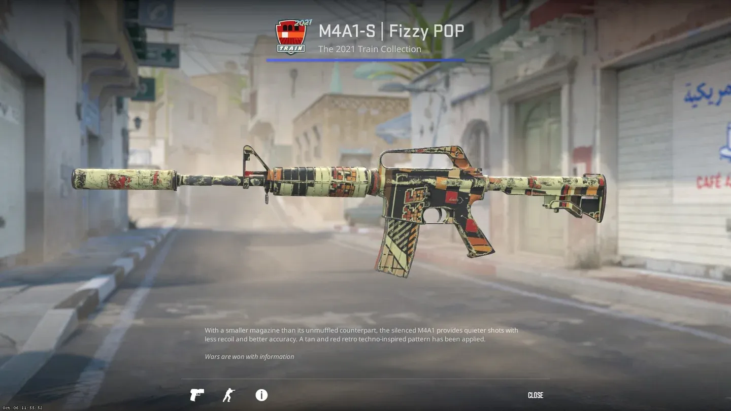 Tarifs des skins sur le marché Steam