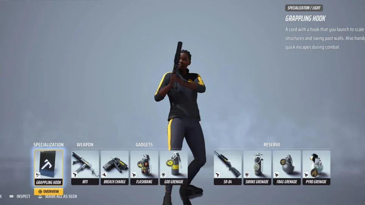 Light class specialization choices