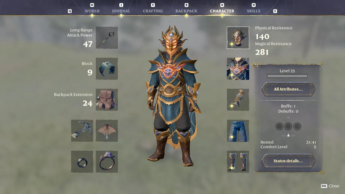 Golden War Hero Axe loadout