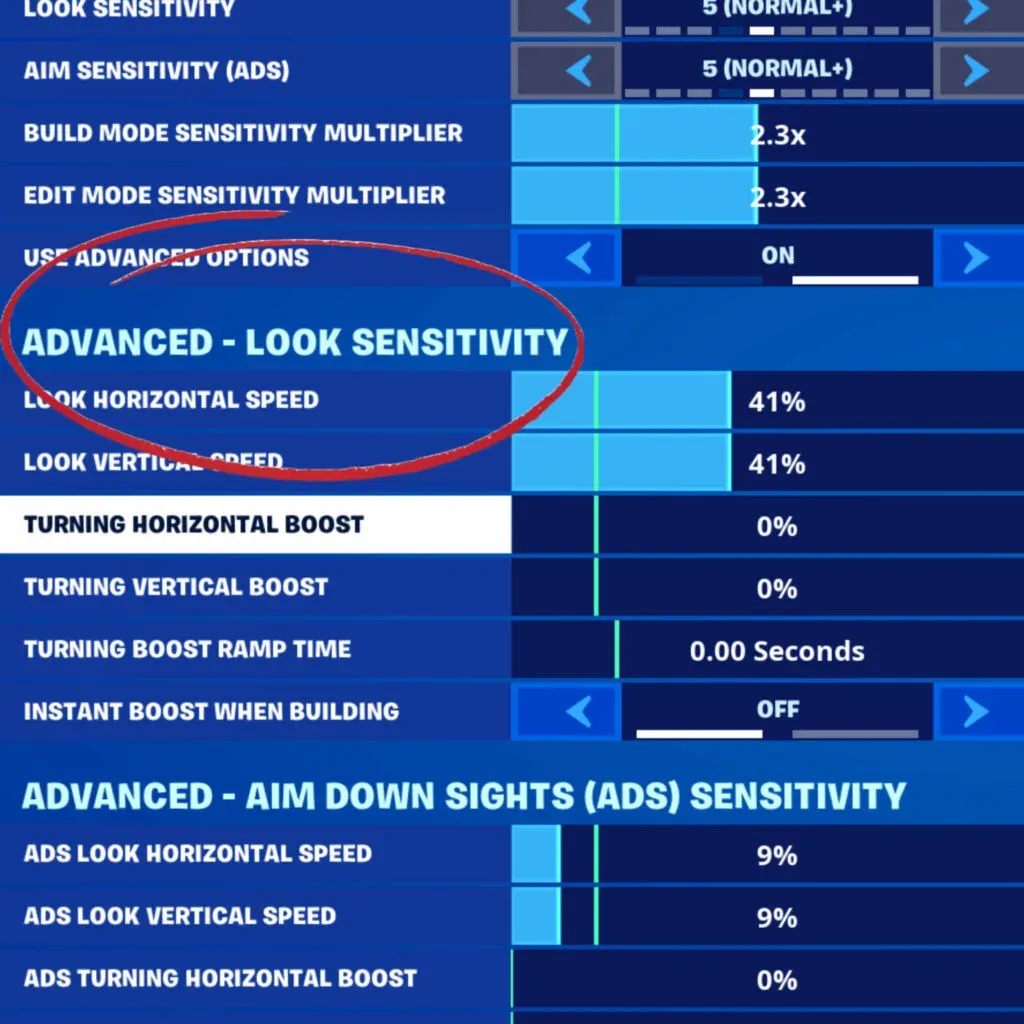 Analisi impostazioni ADS avanzate