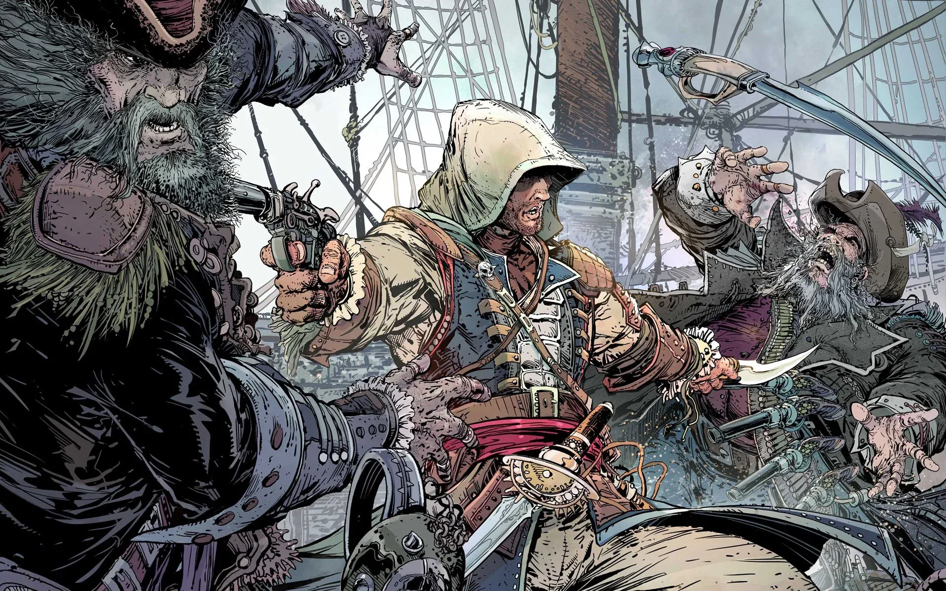 AC Black Flag Resynced Update Quietly Fixes the Kassandra Pose