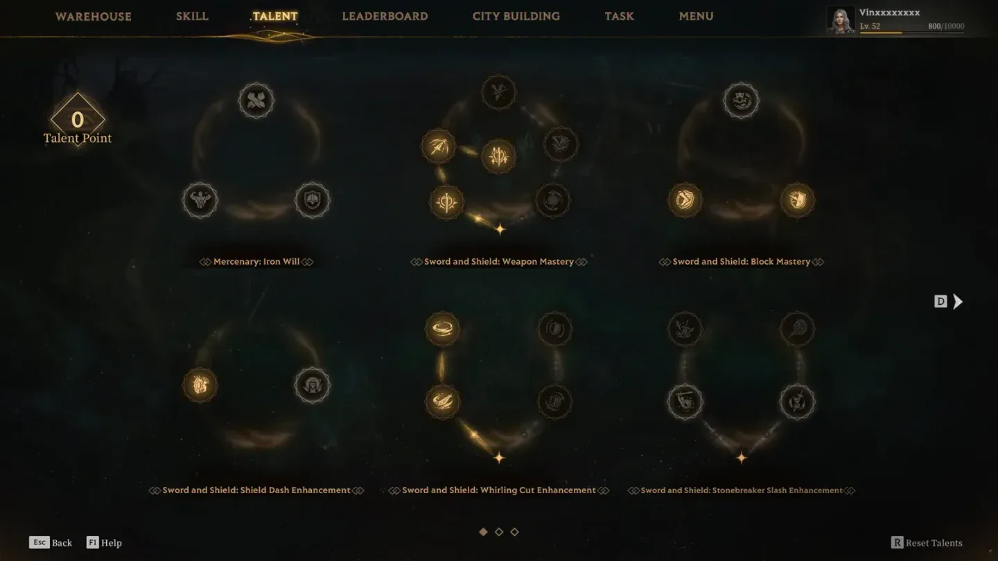 Blackarrow full draw charge UI