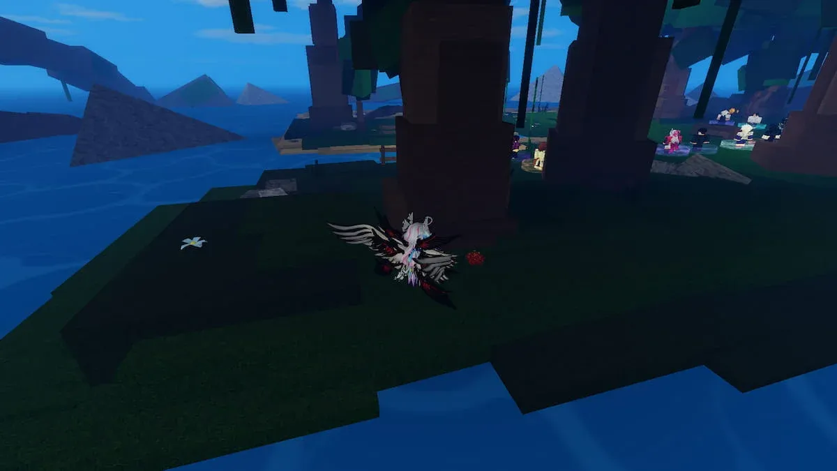 Bizarre Island flower spot