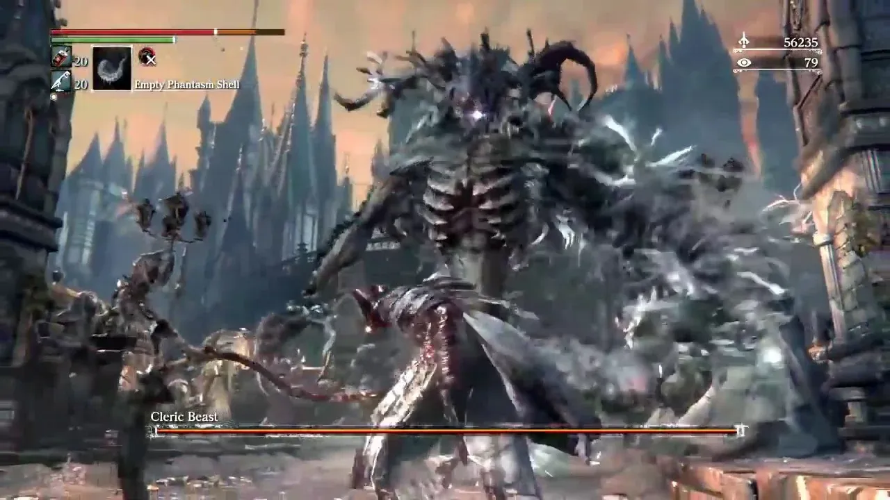 Cleric Beast, Bloodborne's first boss