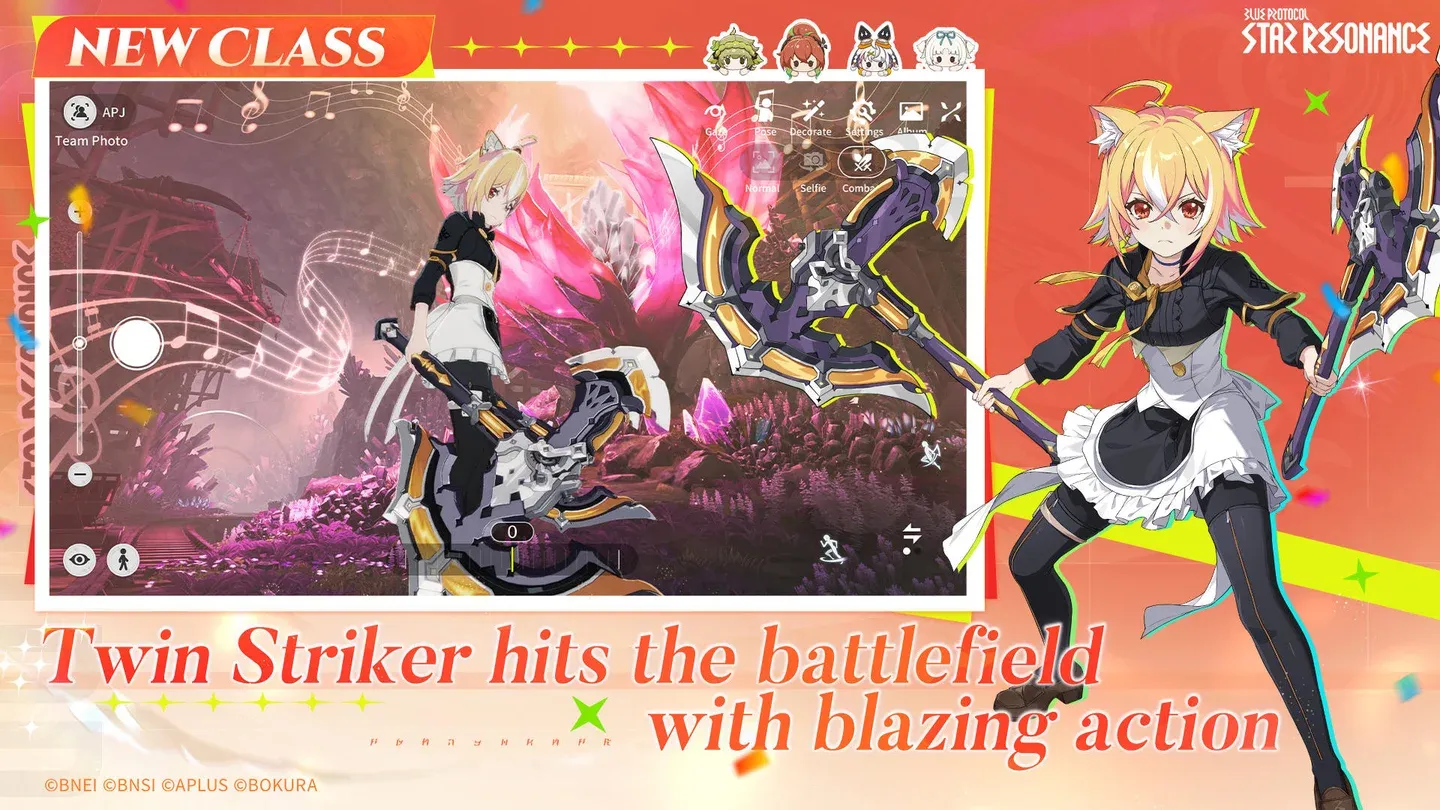 Twin Striker class in action