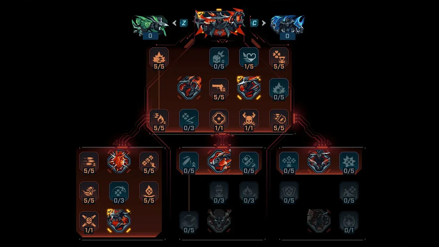Chaos Walking tree layout