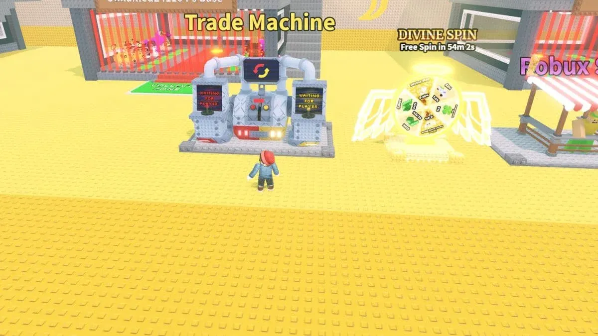 Trade Machine map location