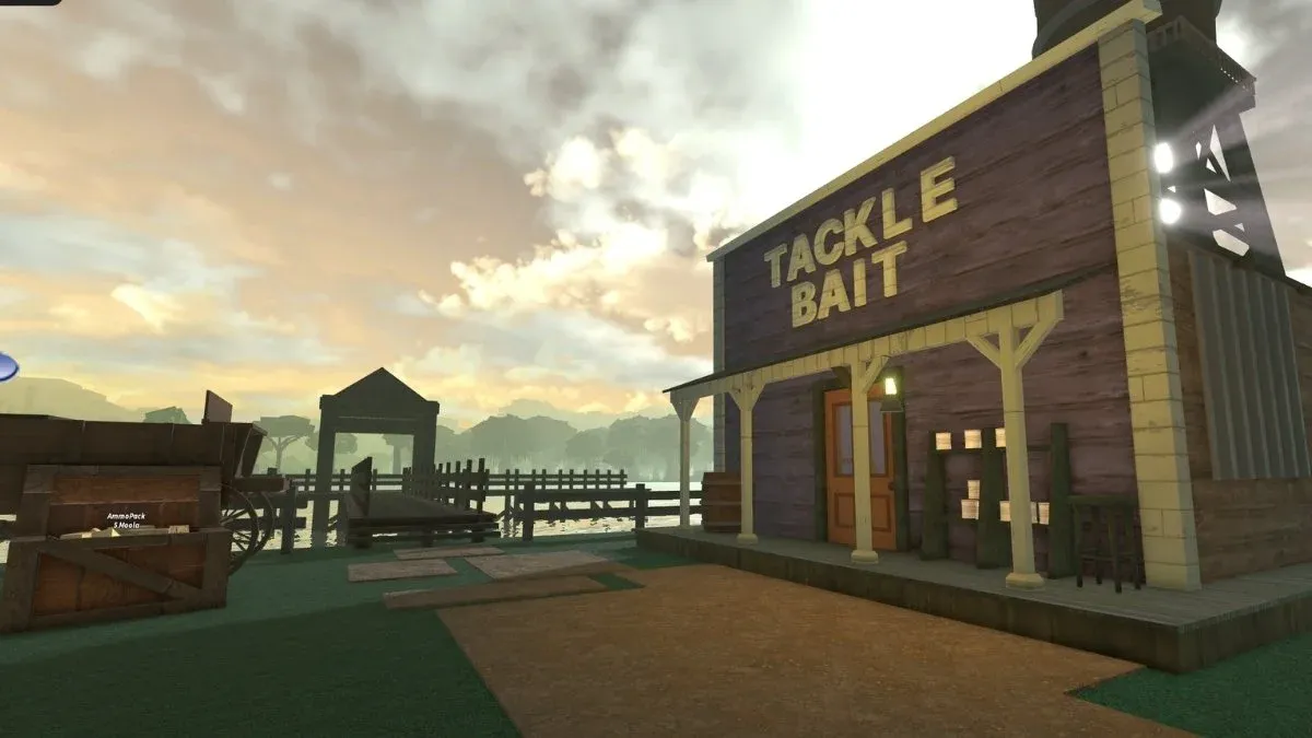 Tackle Bait store at the docks