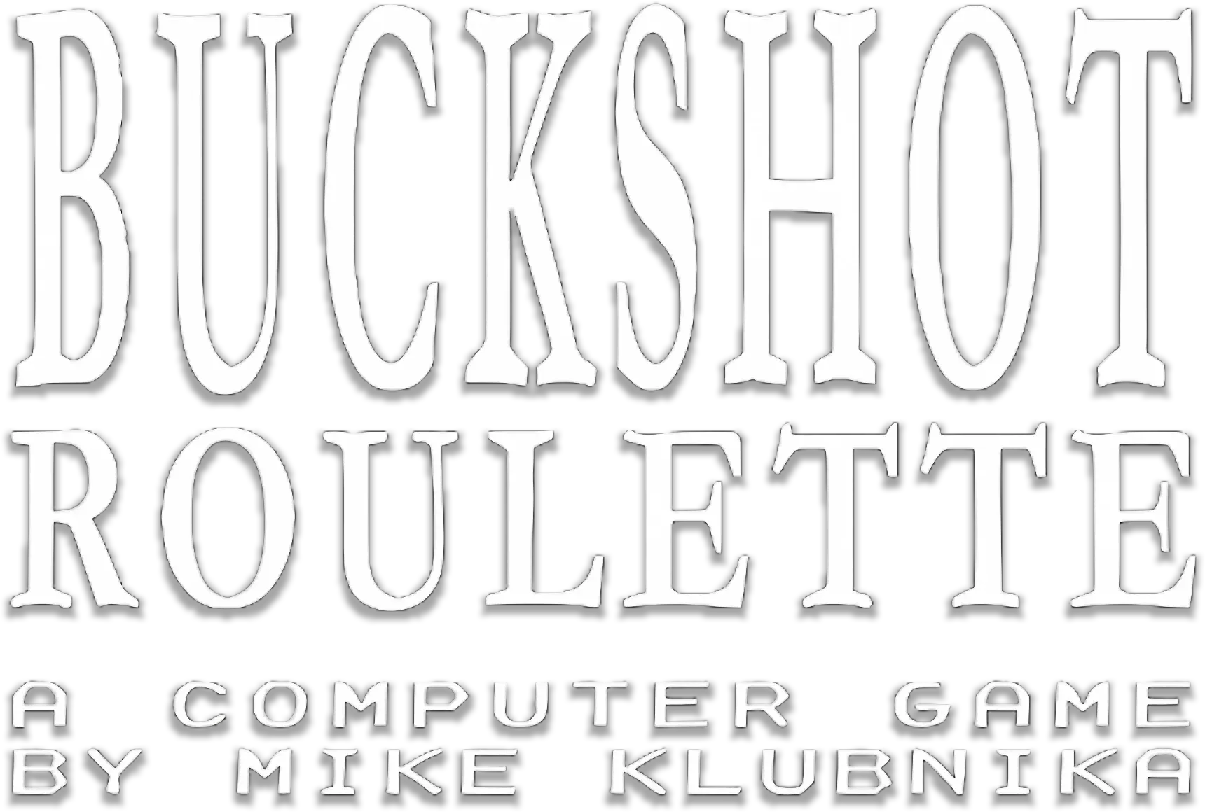 Buckshot Roulette Logo