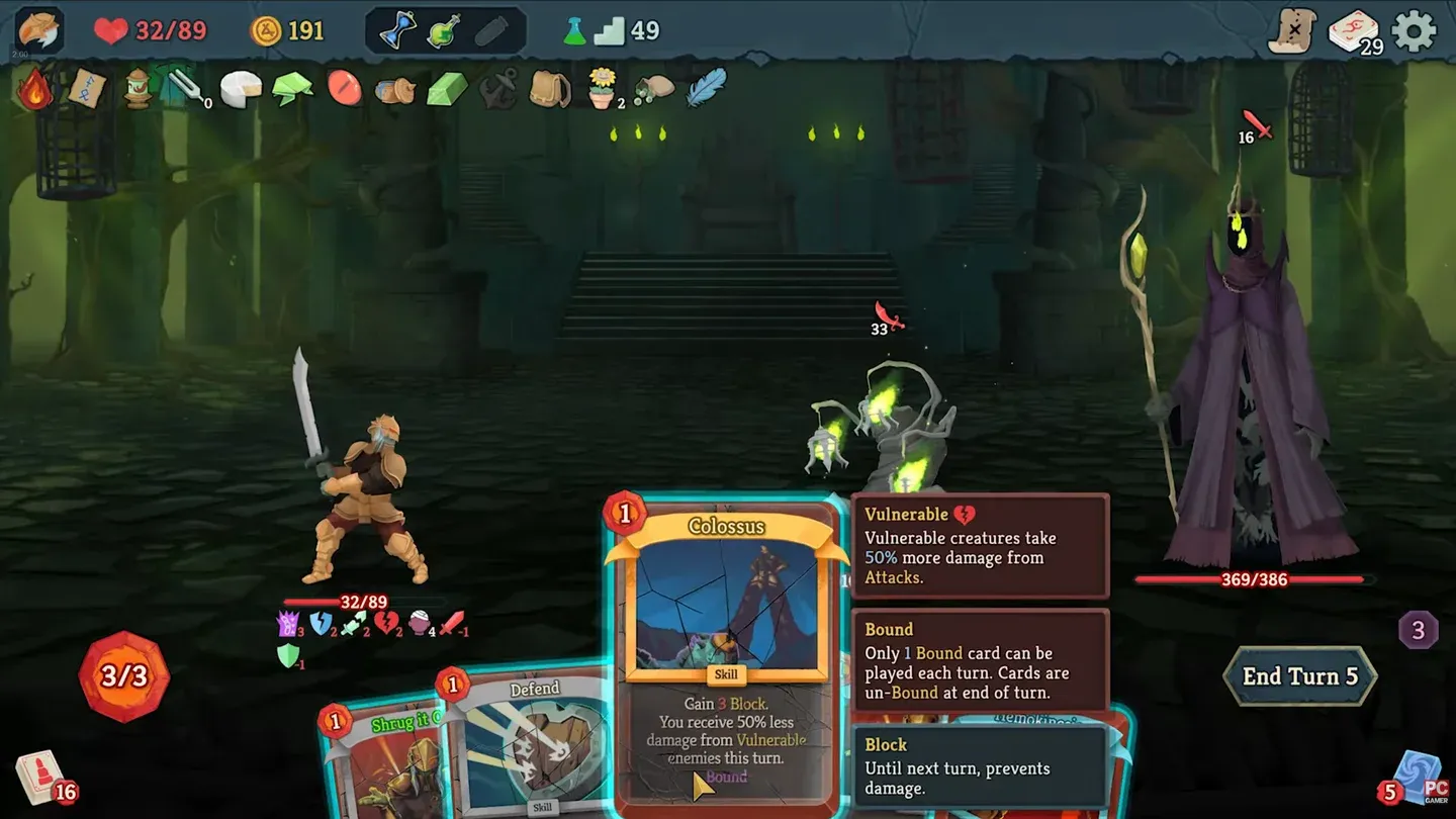 Necrobinder discard ability cards