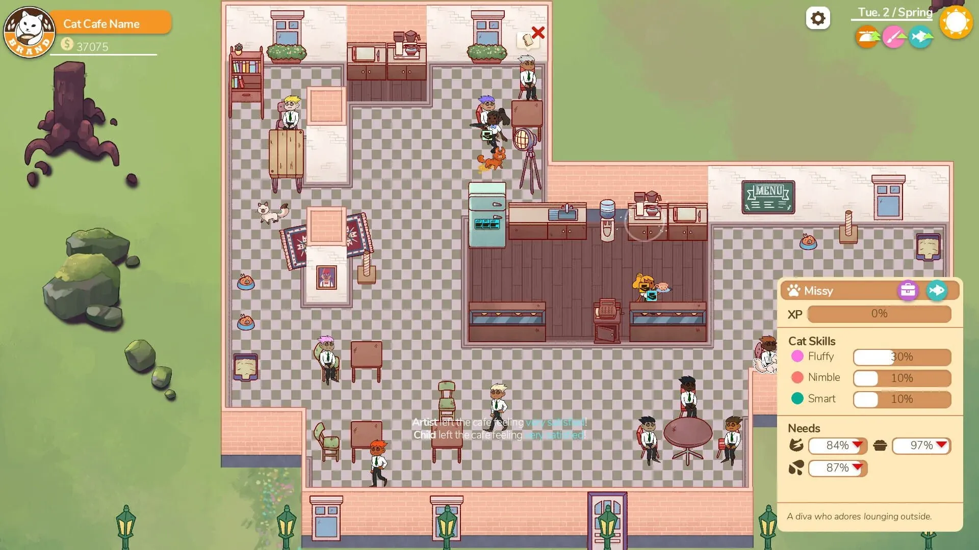 Cat Cafe Manager Banner