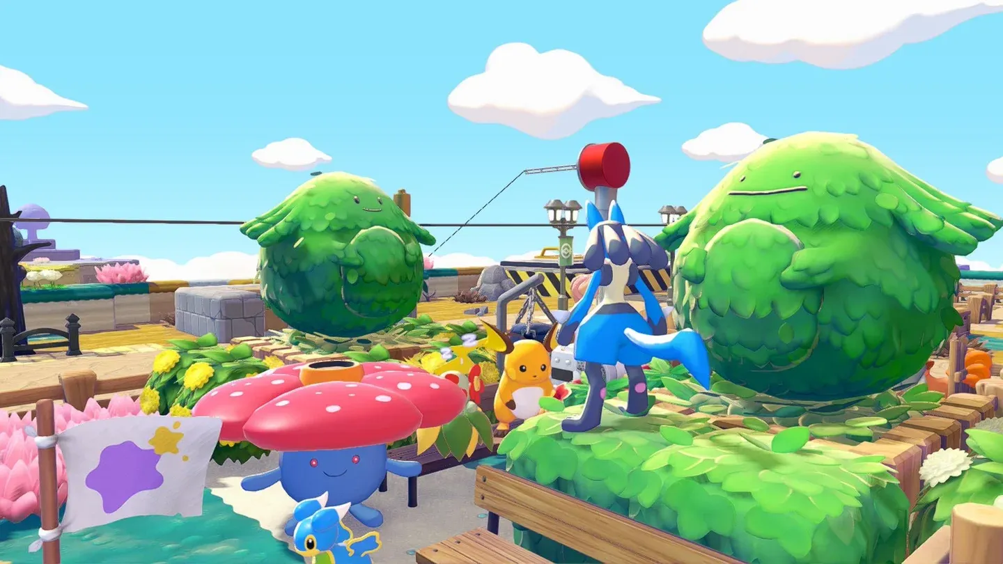 Pokemon Pokopia Players Are Finding Ditto's Face On Their Decorations