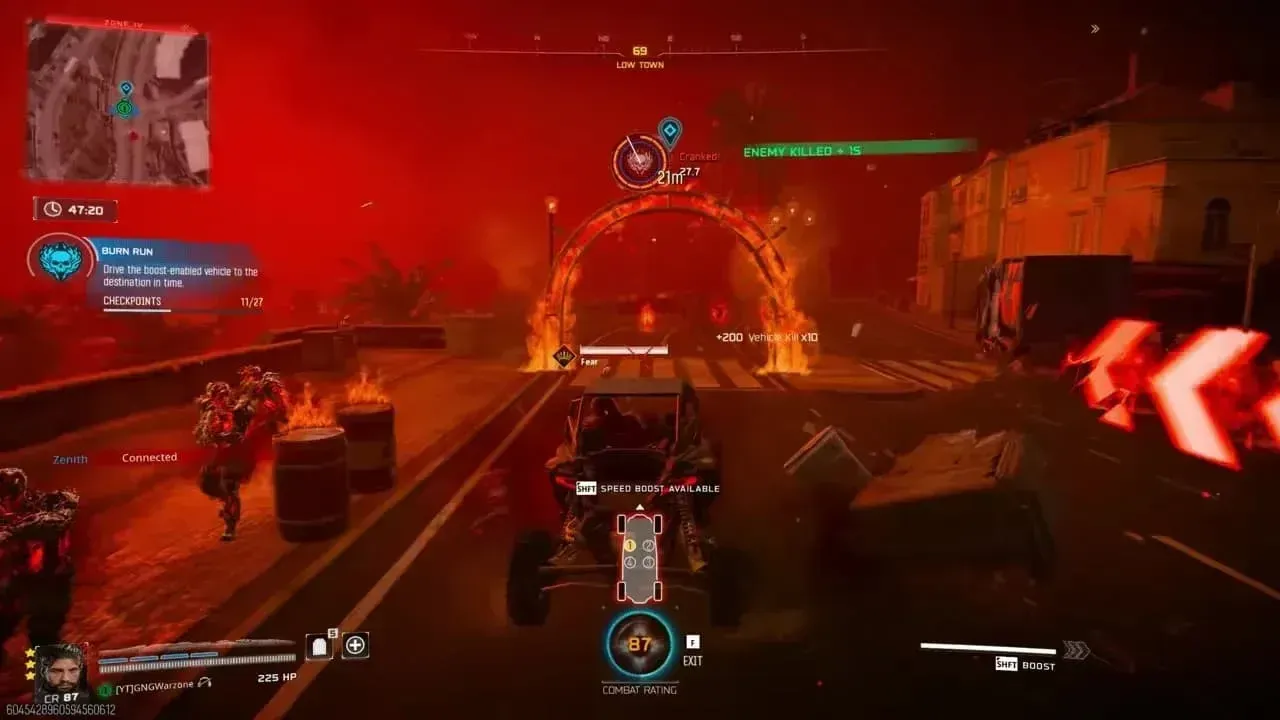 Upper platform spawn point