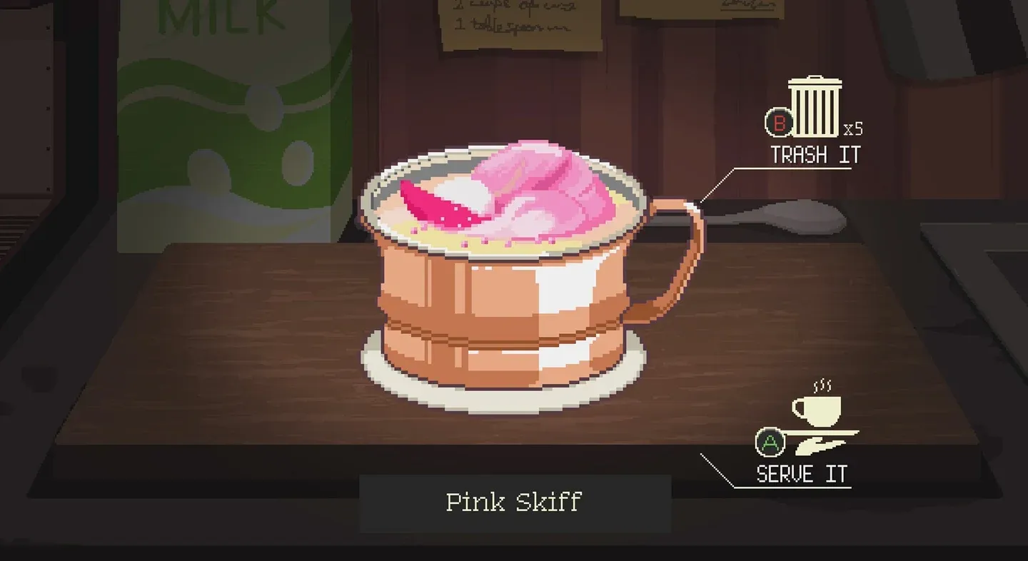 Pink Skiff for Erika