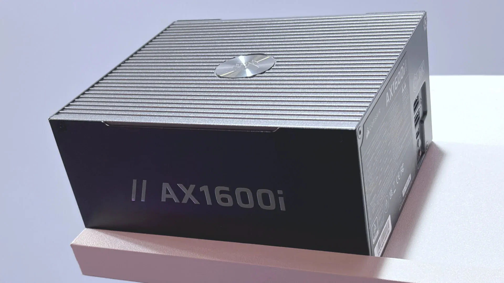 Corsair AX1600i Shift PSU gets 12V-2x6 sockets and pin monitoring