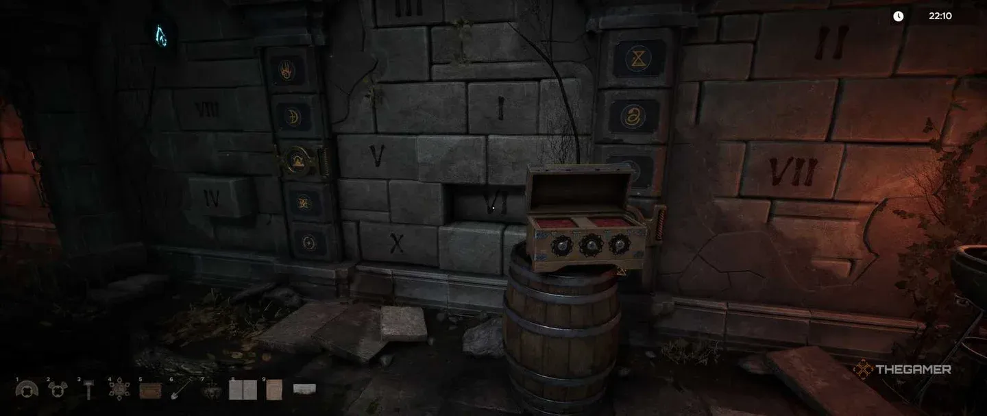 Brick wall number puzzle