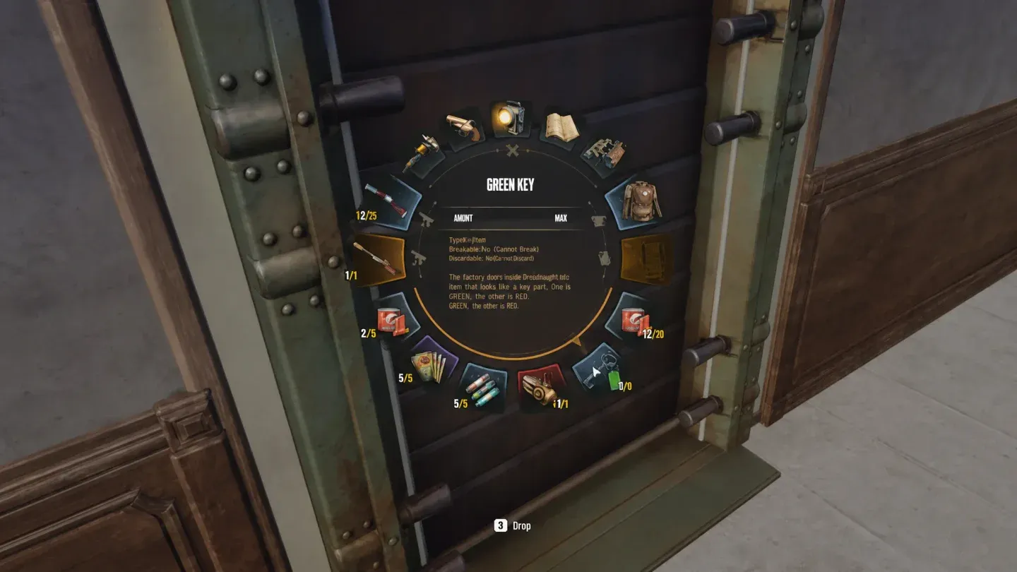 Fort interior after door breach
