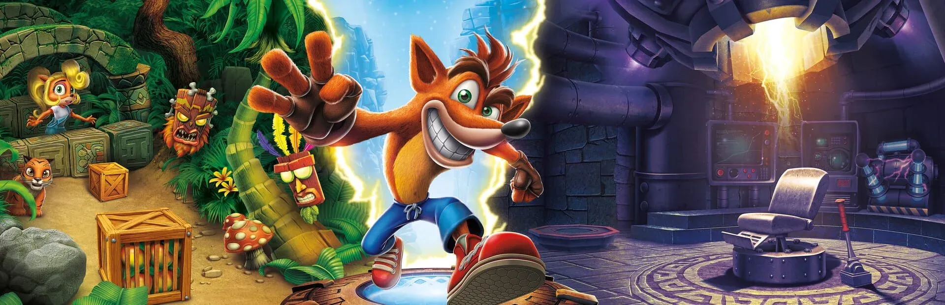 Crash Bandicoot N. Sane Trilogy Banner