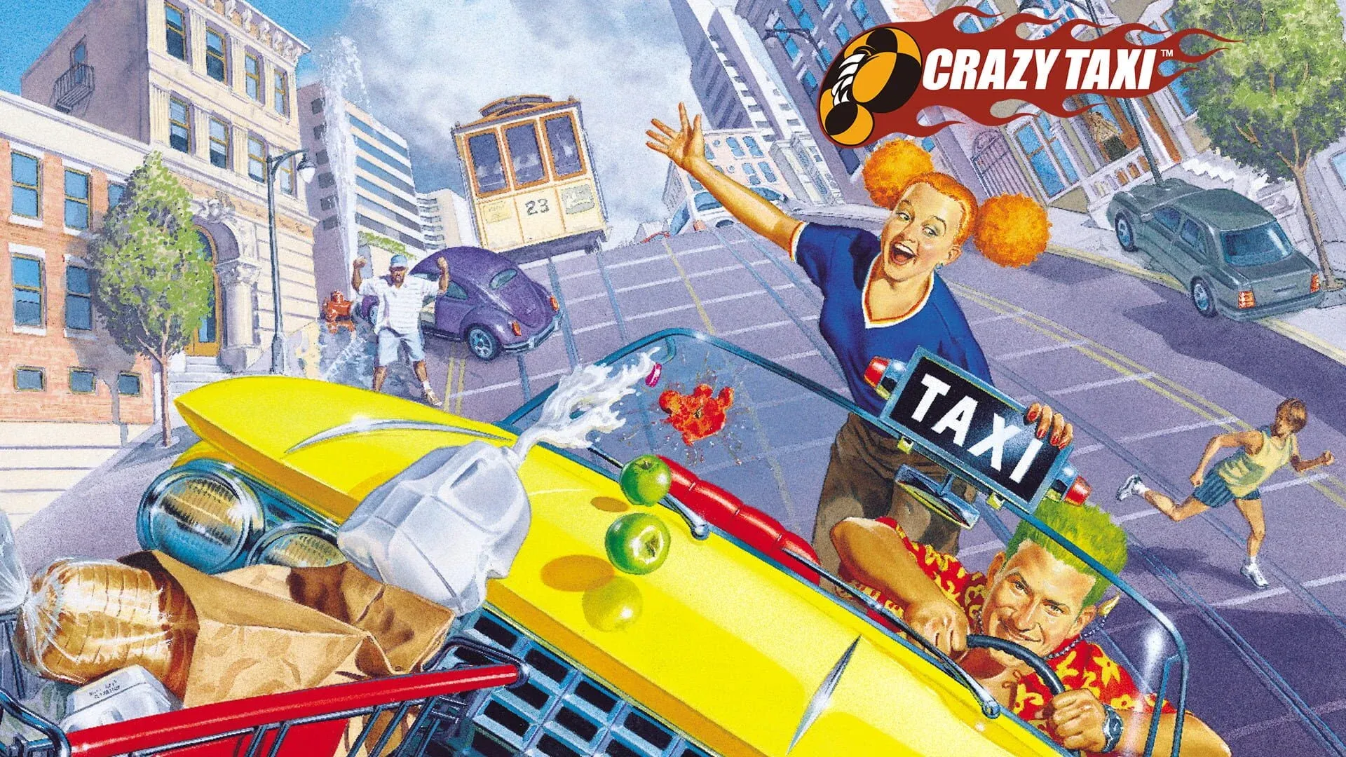 Crazy Taxi Banner