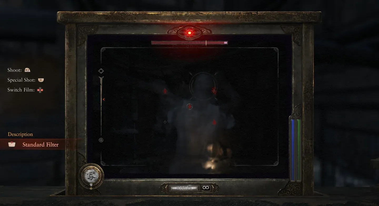 Wraith detected via red indicator