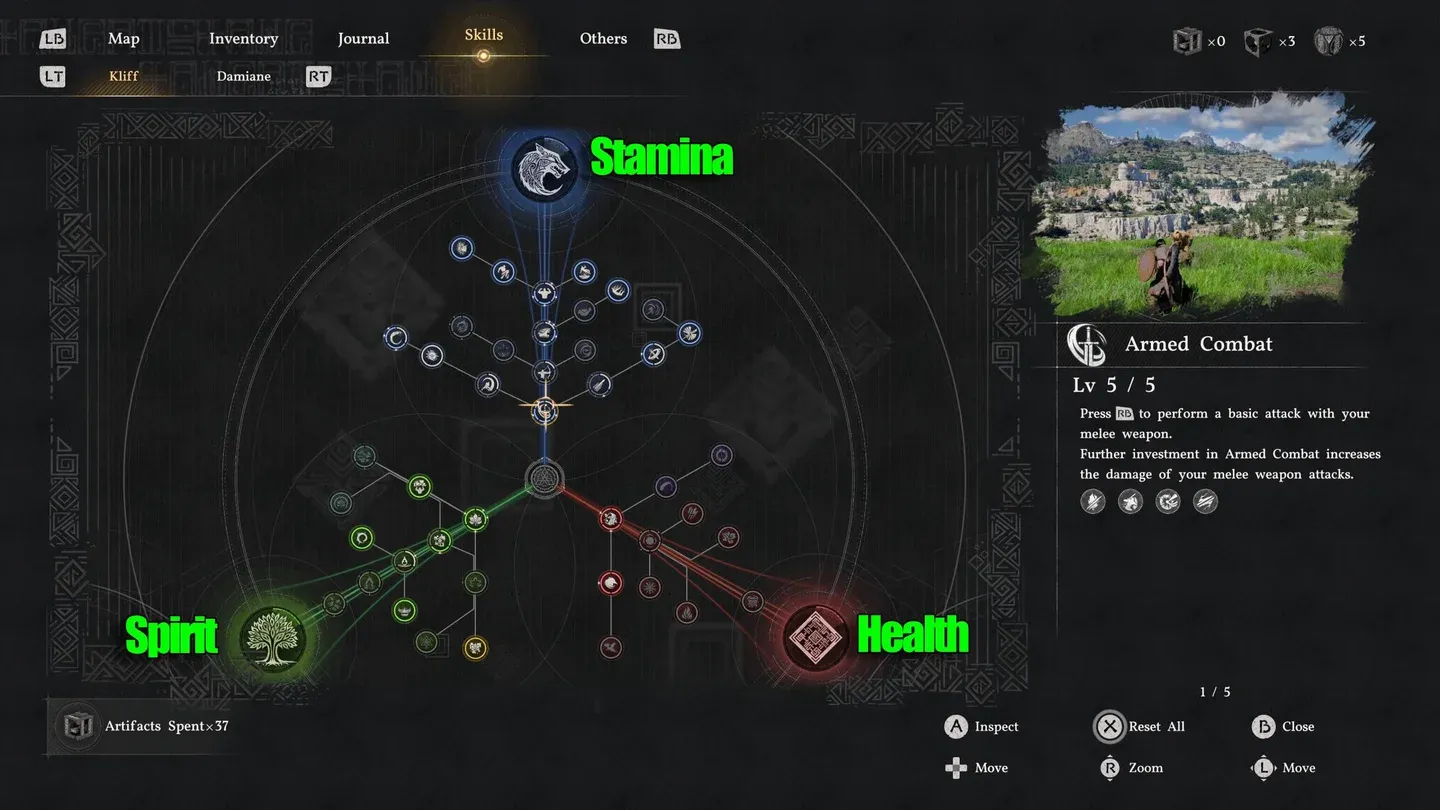 Stamina upgrades for Reed Devil prep